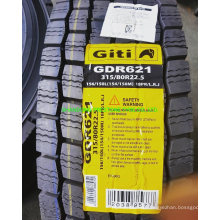 Gt Radial/Giti Brand Winter Truck Tires Gdr621 315/80r22.5 11r22.5